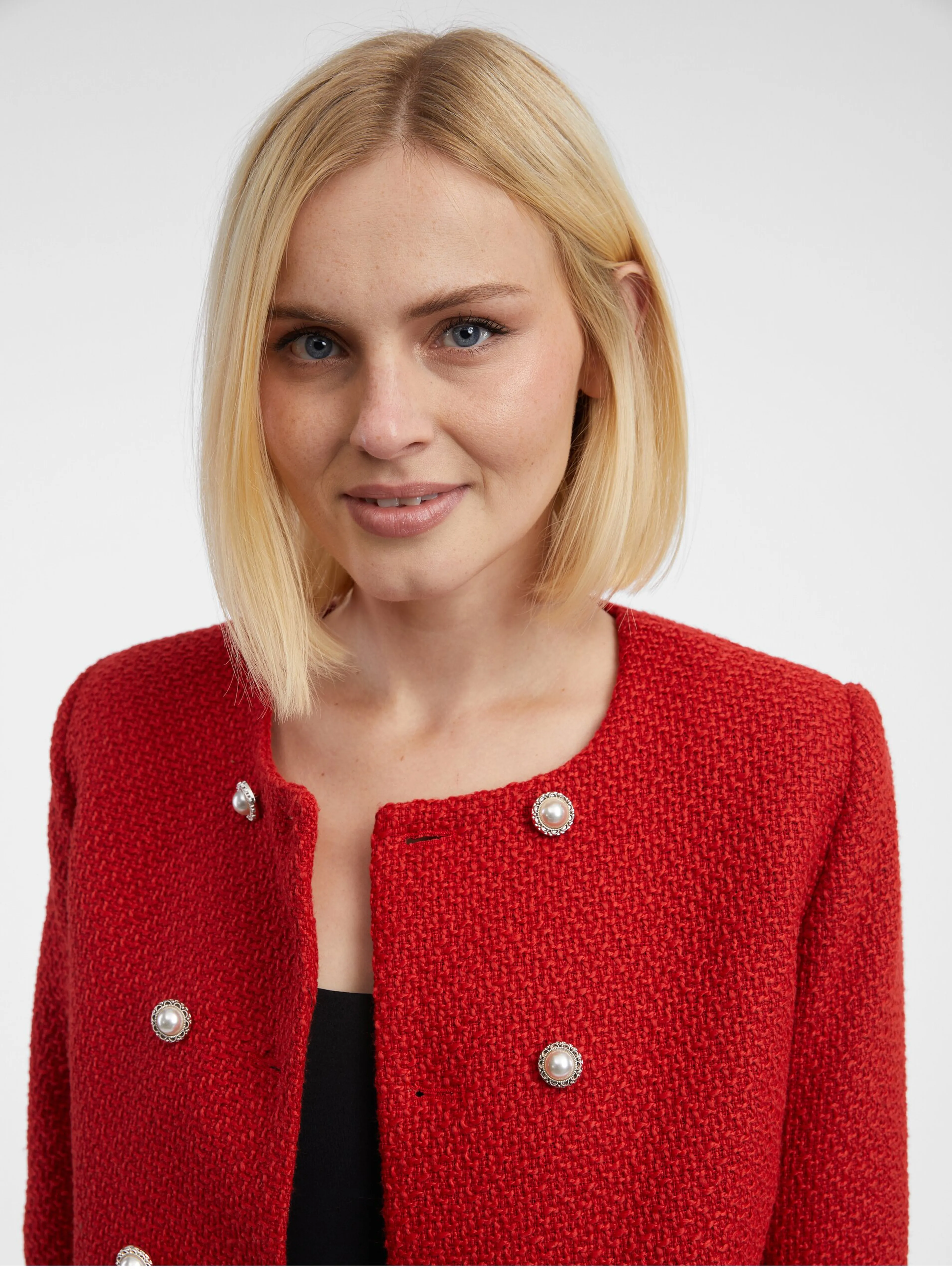 Roter Damenblazer ORSAY