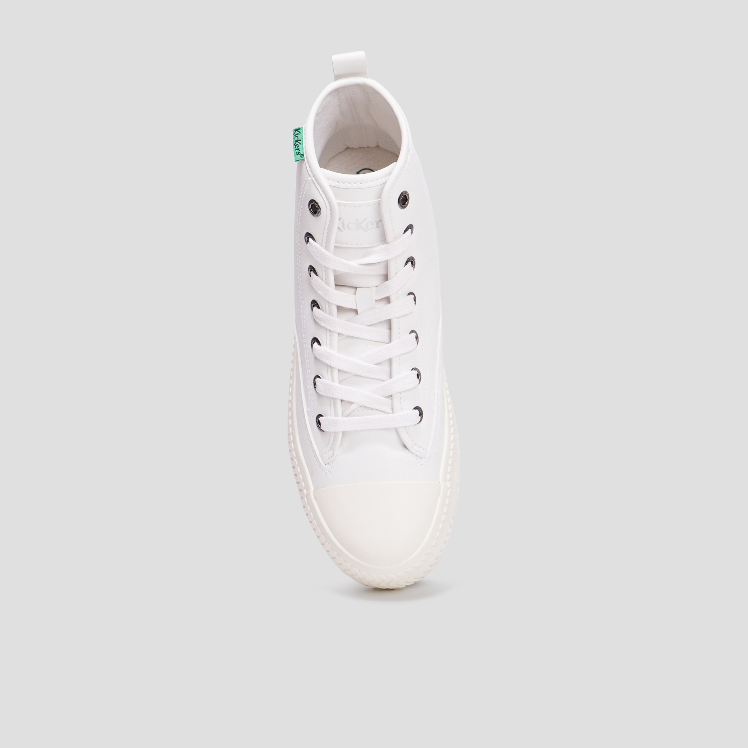 Baskets montantes Kickers Reallife blanc femme | La Halle