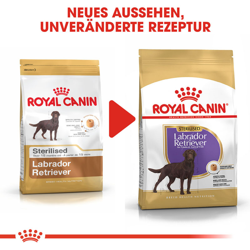 ROYAL CANIN Hundetrockenfutter ROYAL CANIN Labrador Adult Sterilisiert 12 kg