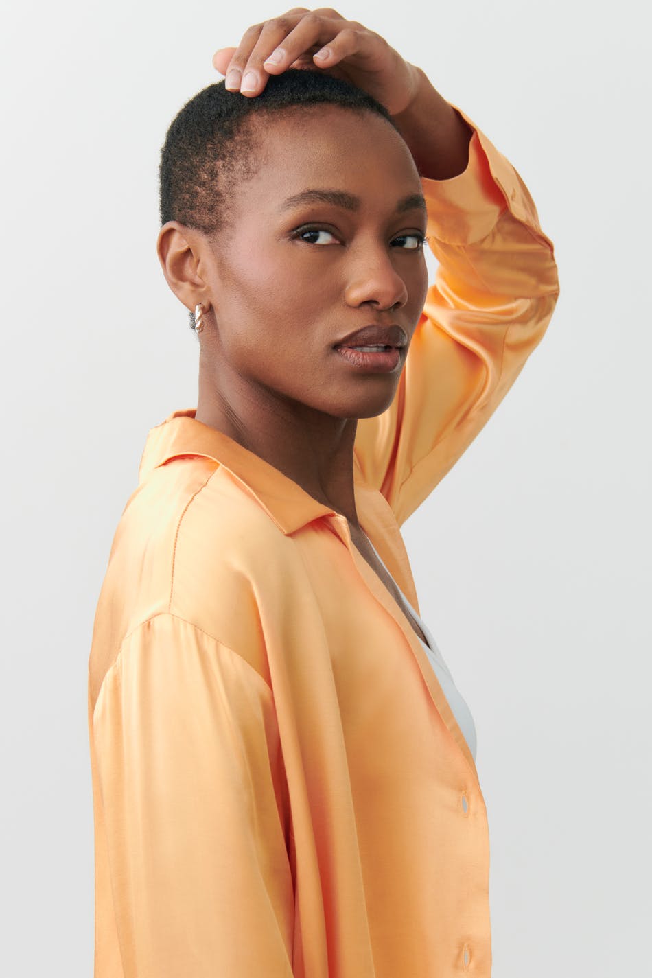 Satin shirt