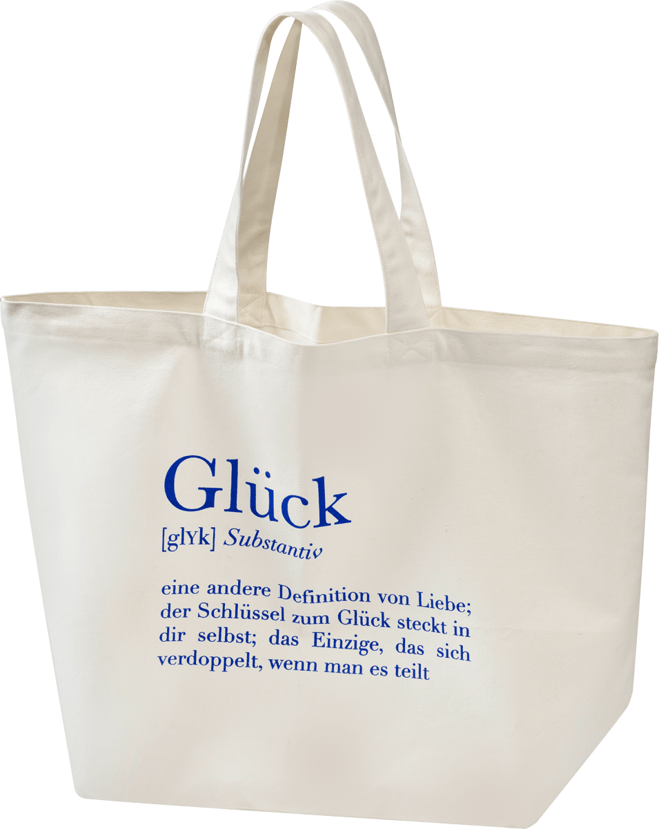 Strandtasche \Glück\