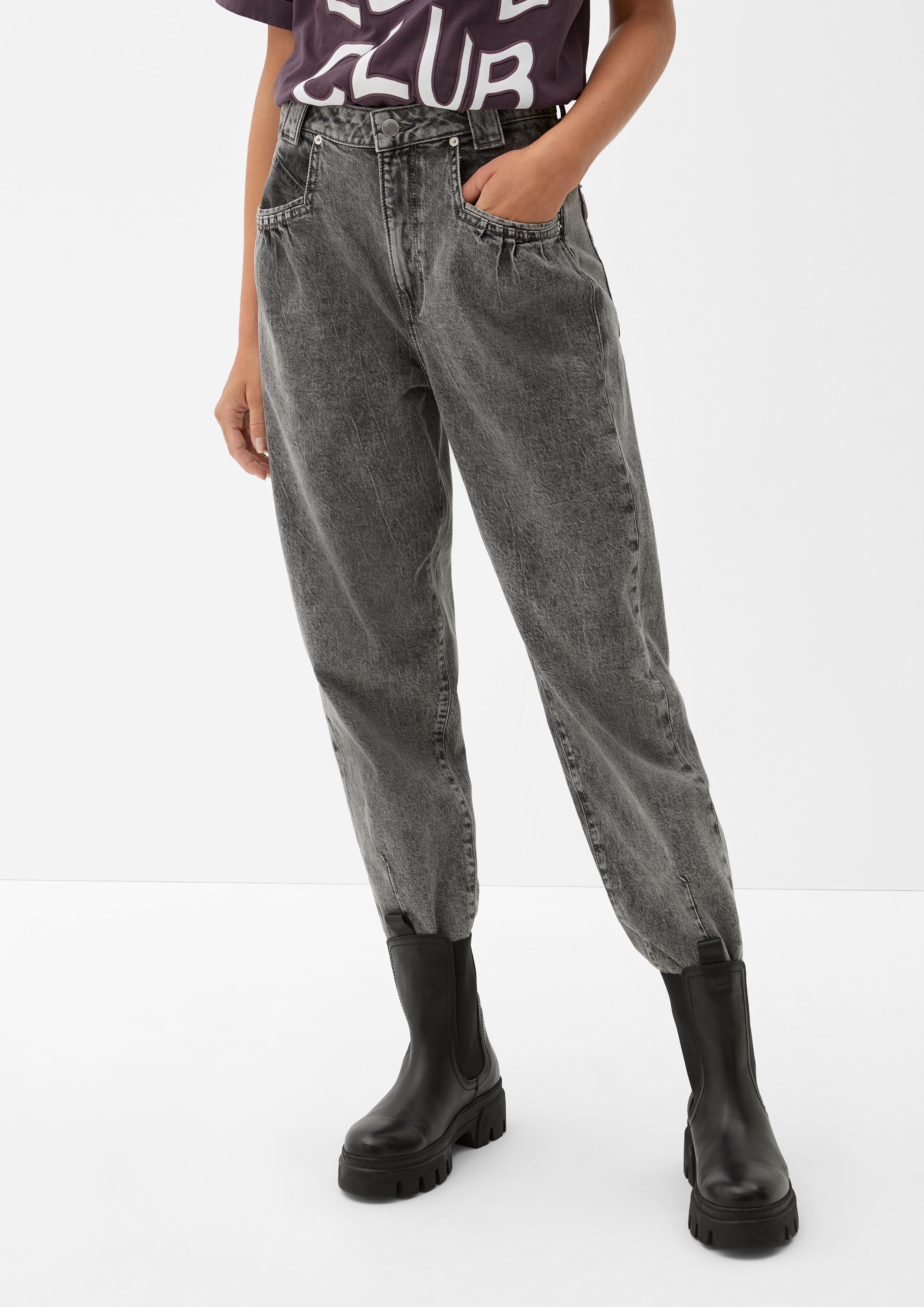 Ankle-Jeans Mom / Relaxed Fit / High Rise / Tapered Leg  2125226-96Z3