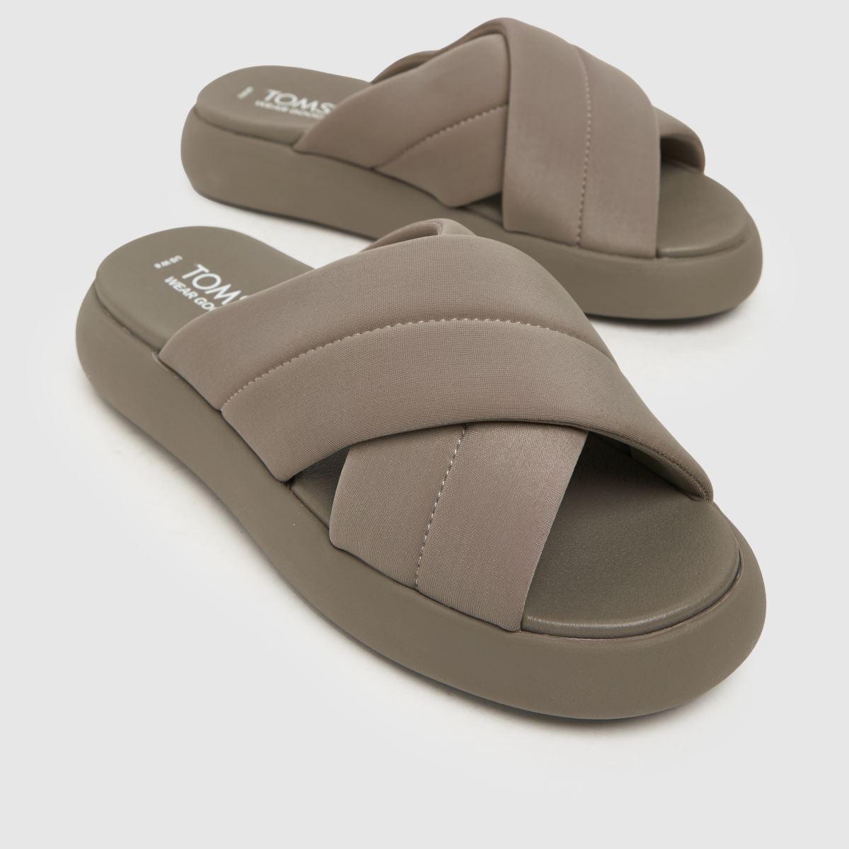 TOMS – Alpagarta – Mallow – Grå crossover-sandaler