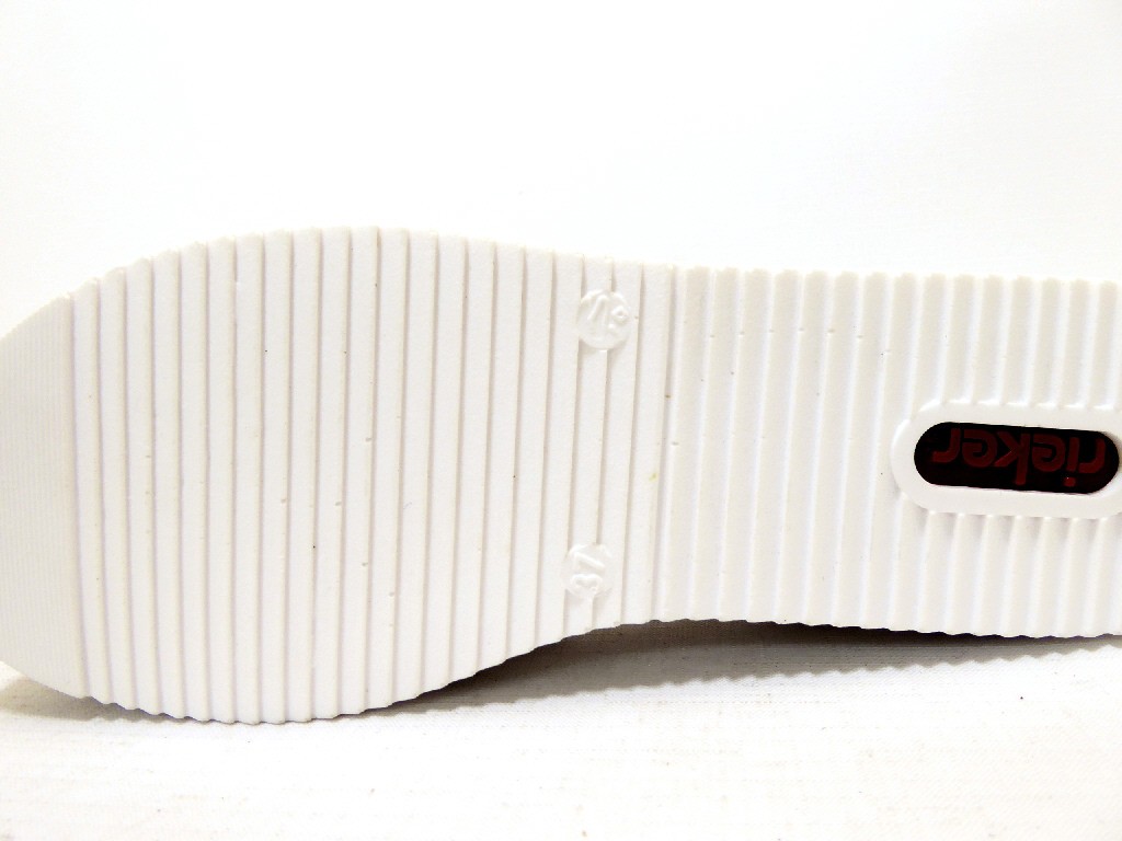 RIEKER Klassische Sandalen schwarz