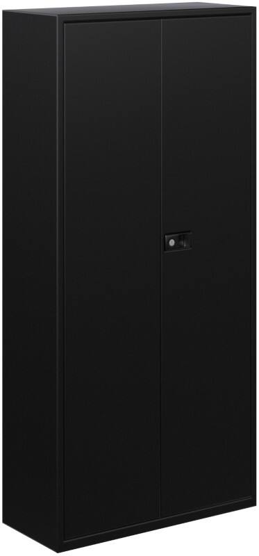 Bisley Flügeltürenschrank Universal Schwarz 914 x 400 x 1.950 mm