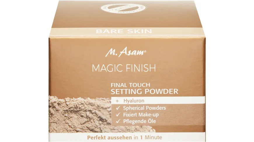M. Asam® MAGIC FINISH Setting Powder Final Touch 15 g F3CFB3 - bare skin