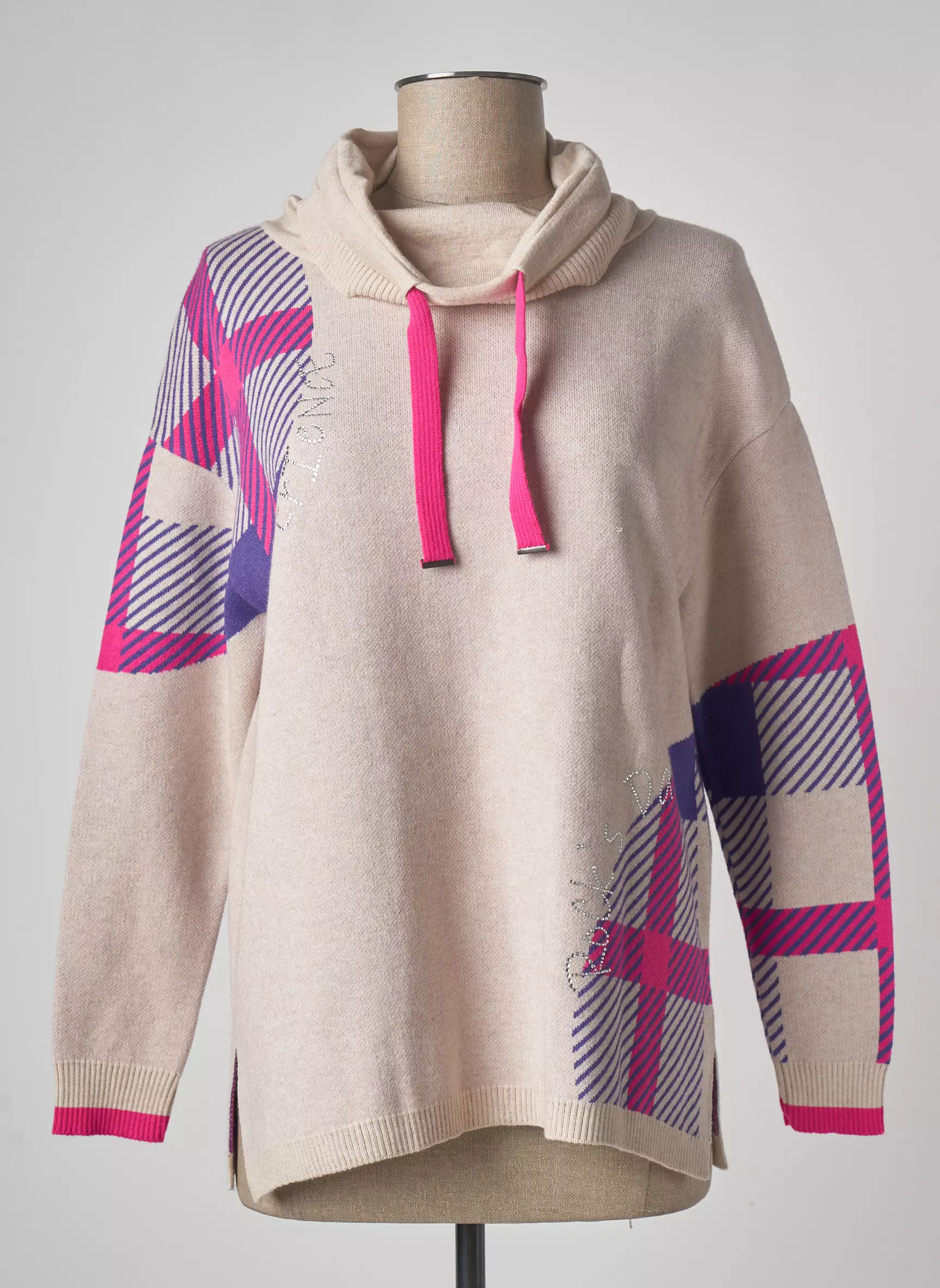 Pame Carrioni Pulls Femme couleur beige