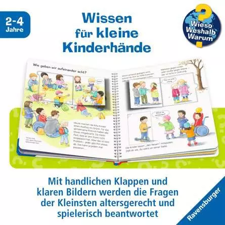 Ravensburger Wieso? Weshalb? Warum? junior, Band 66: Helfen, teilen, sich vertragen