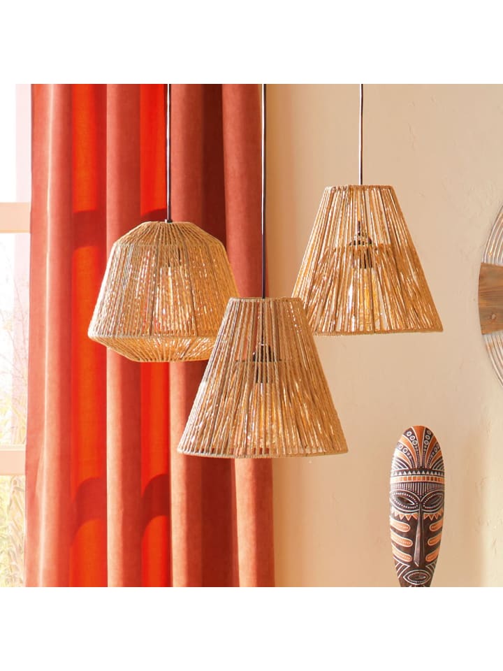 Atmosphera Créateur d'intérieur Hängelampe in beige günstig kaufen onesize