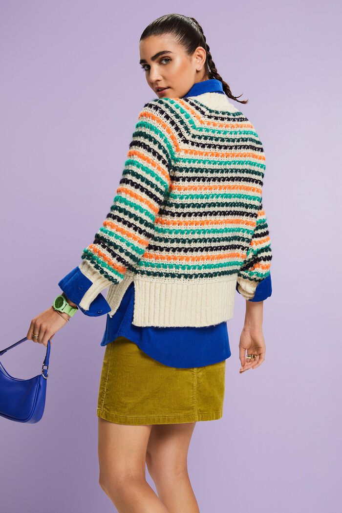 Pullover aus Baumwolle und Wolle
