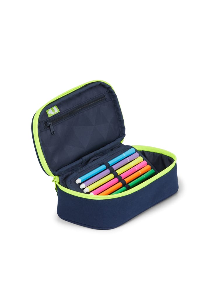 Satch Schlamperbox Toxic Yellow in Blau/Gelb günstig kaufen onesize