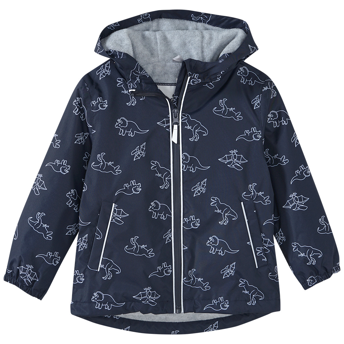 Jungen Regenjacke mit Dino-Allover