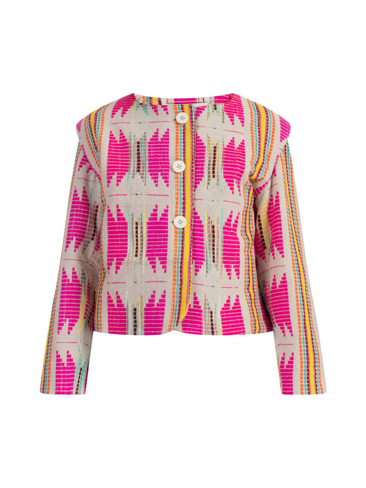 IZIA Jacke in Pinkes Inka Muster günstig kaufen