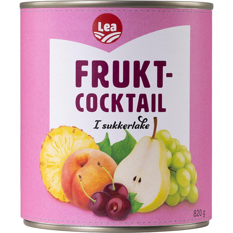 Lea Fruktcocktail 820 g LEA