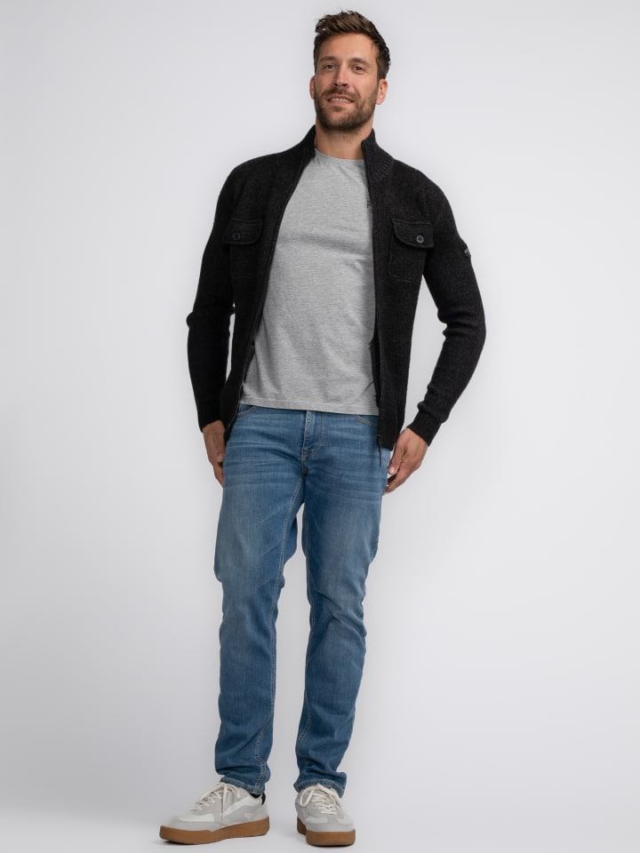 Petrol Industries Pullover in Schwarz günstig kaufen