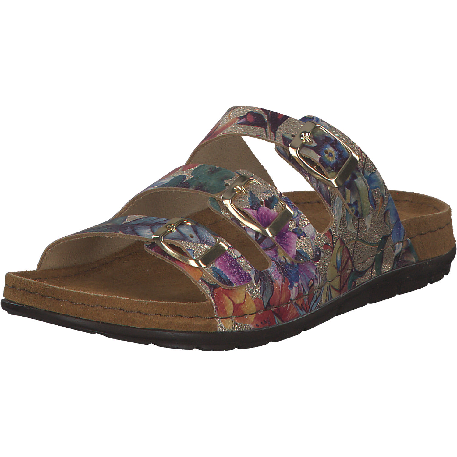 Rohde 5874CD, Hausschuhe & Pantoffeln, Damen, gold -bunt