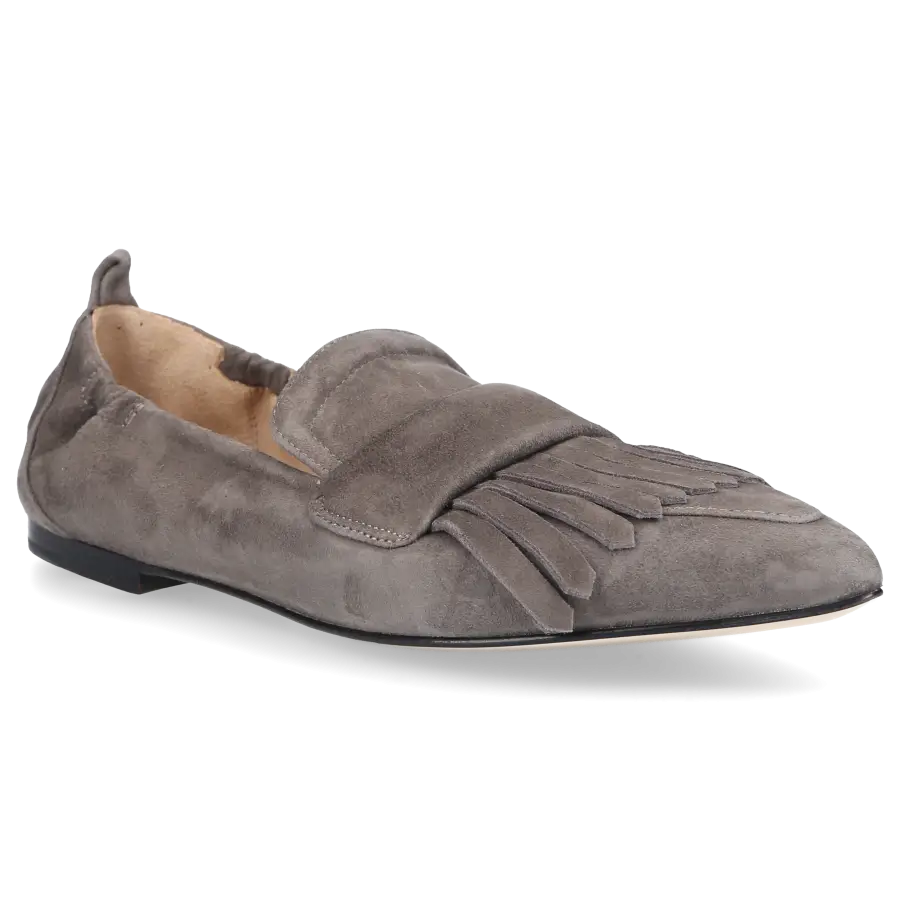 Pomme D`OR - Loafer 0523 Veloursleder - grau