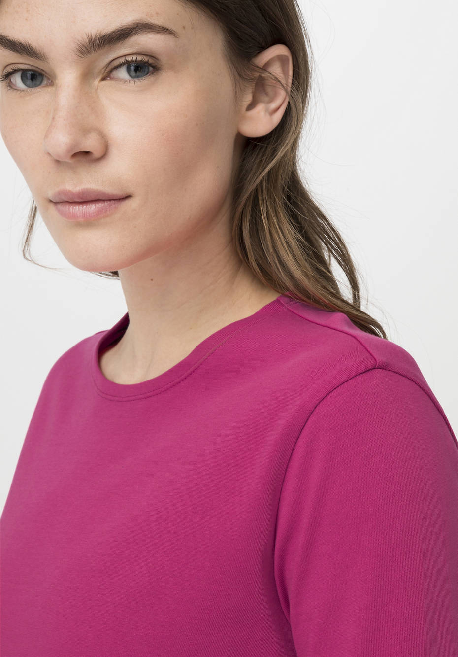 Langarmshirt aus reiner Bio-Baumwolle