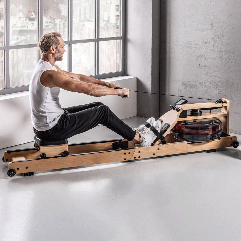 TOPFIT Wasserrudergerät inkl. Brustgurt faltbar