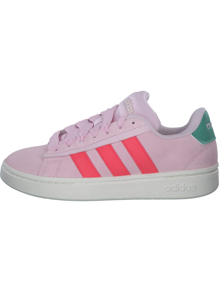 adidas Schnürschuhe in clear pink/red/green günstig kaufen