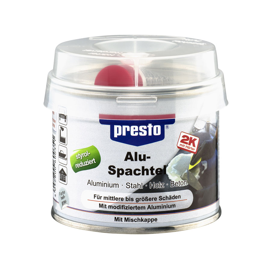 Presto Alu-Spachtel  250 g - ATU