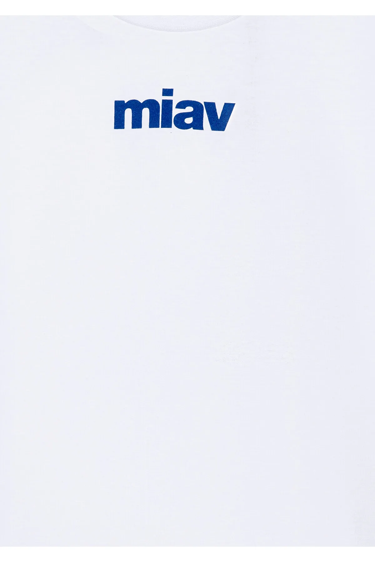 Mavi  Weißes T-Shirt mit Miav-Aufdruck, reguläre Passform / normaler Schnitt 66332620
