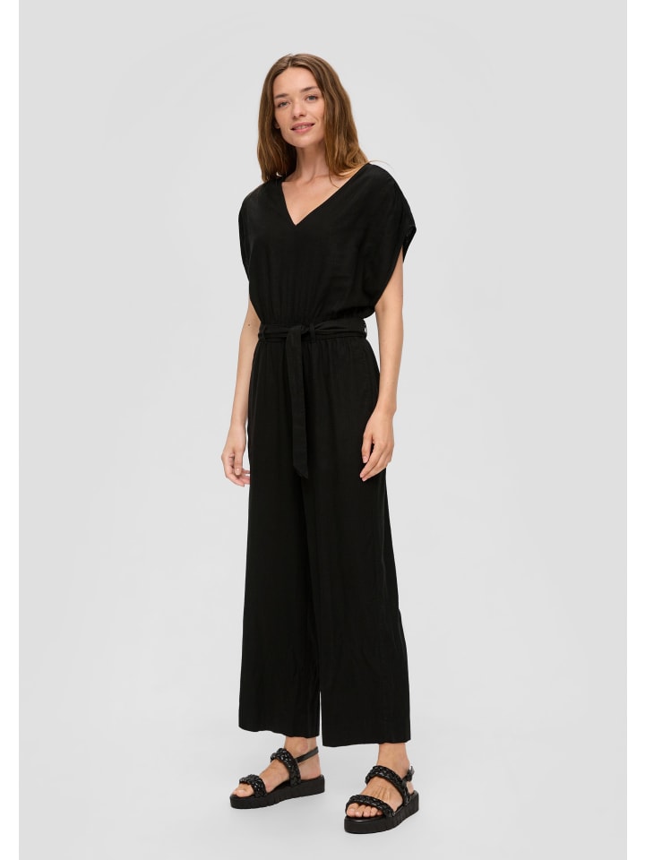 s.Oliver Overall lang in Schwarz günstig kaufen 32
