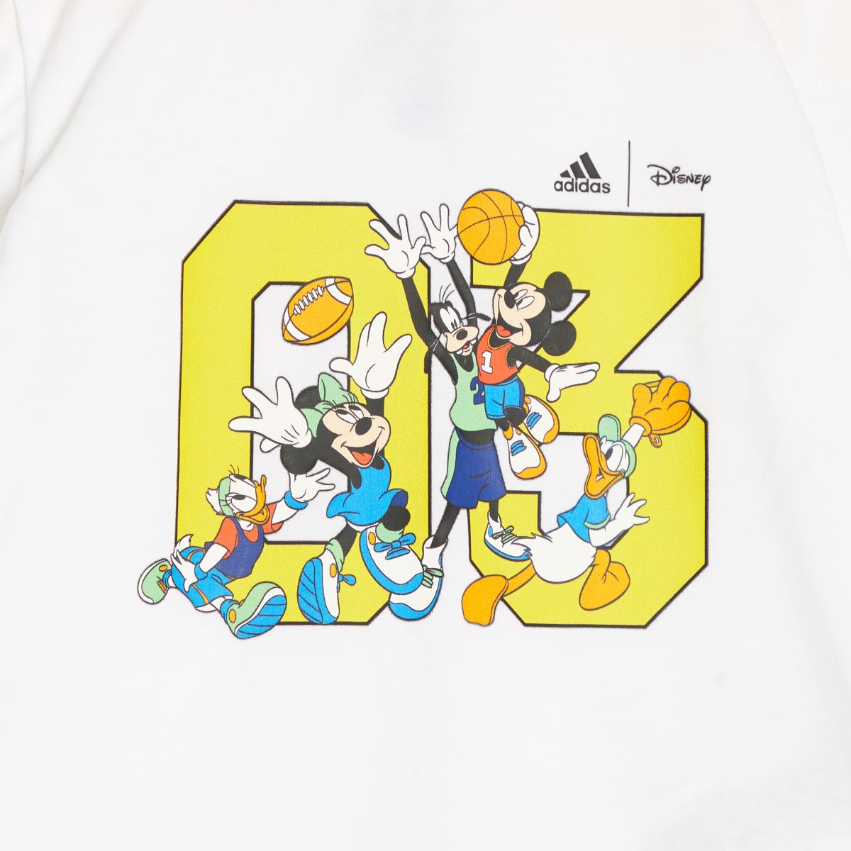 adidas barn Disney t-shirt och shorts i svart och vitt