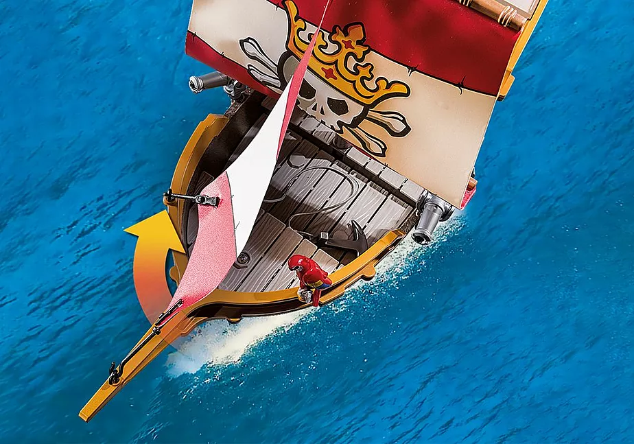 Kleines Piratenschiff