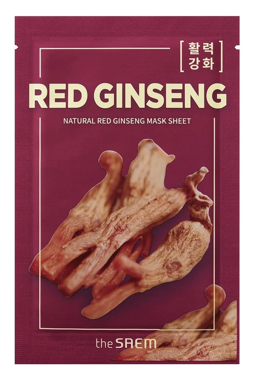 Het Saem Natural Rode Gember Masker Sheet