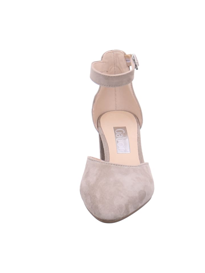 Gabor Riemchenpumps in Beige günstig kaufen