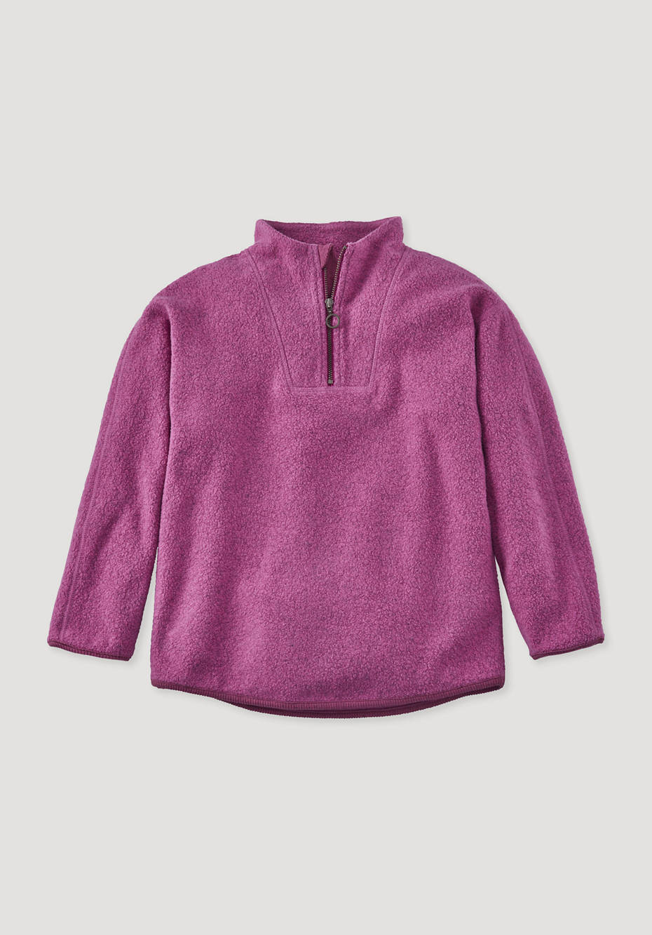 Fleece Sweater BetterRecycling aus reiner Bio-Baumwolle