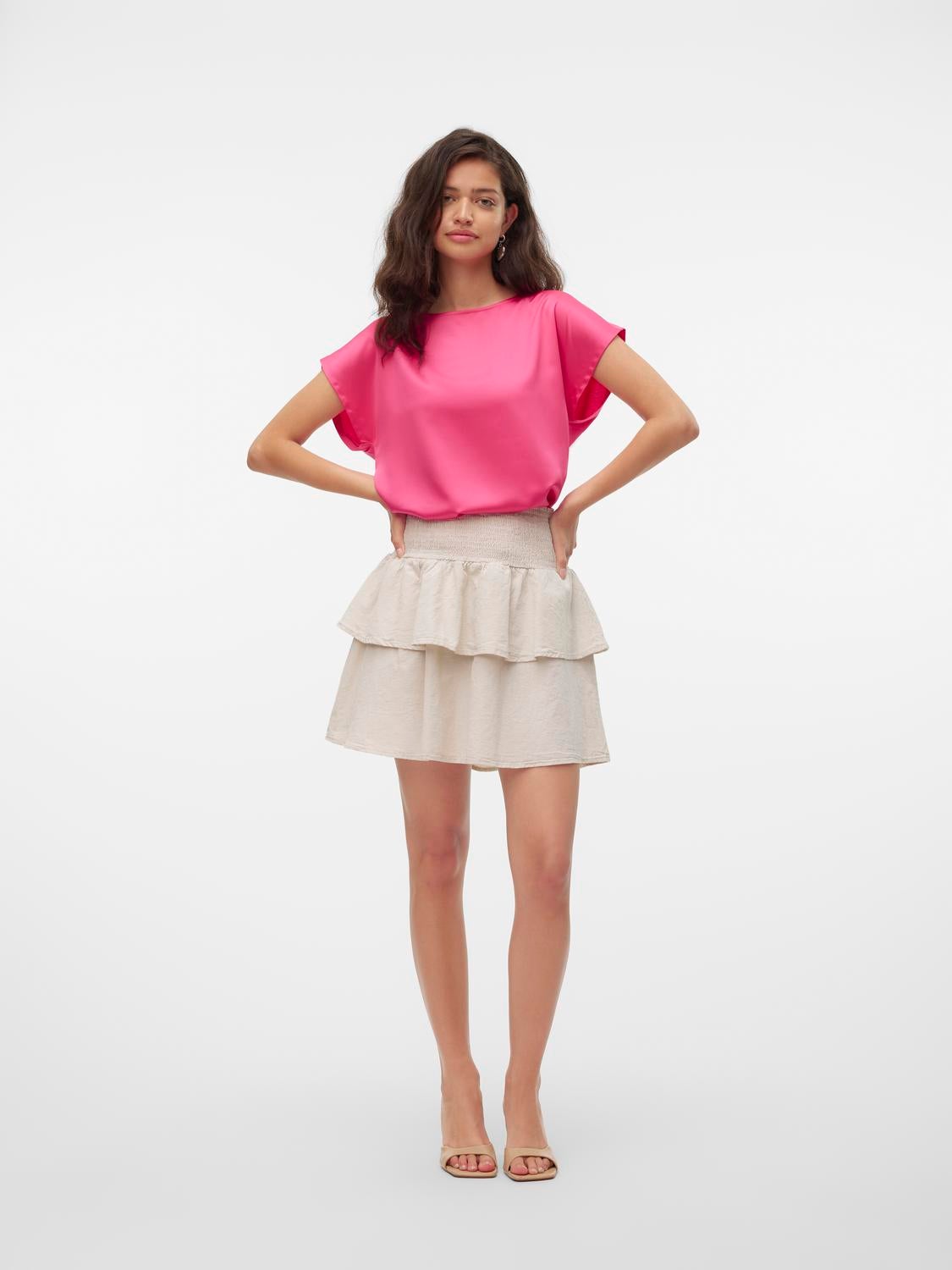 VMLUNA Hohe Taille Kurzer Rock