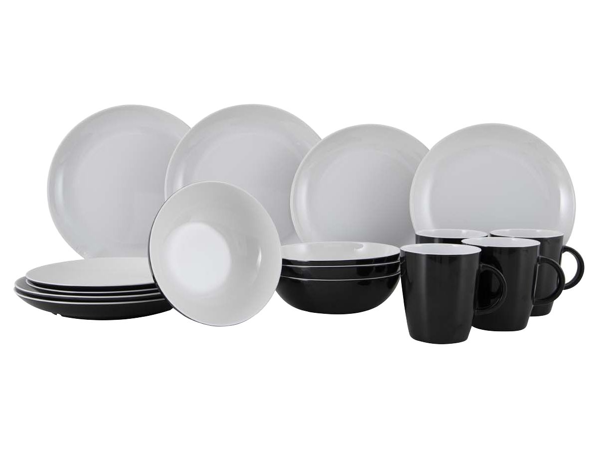 Gimex Solid Line 16-teiliges Geschirrset