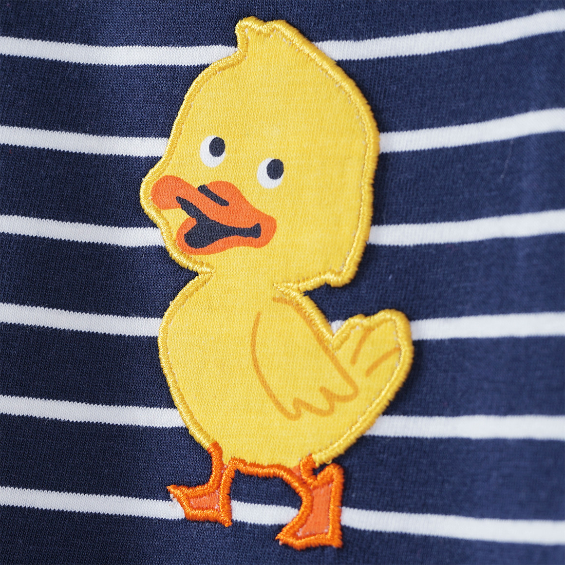 Baby Kleid mit Entchen-Applikation