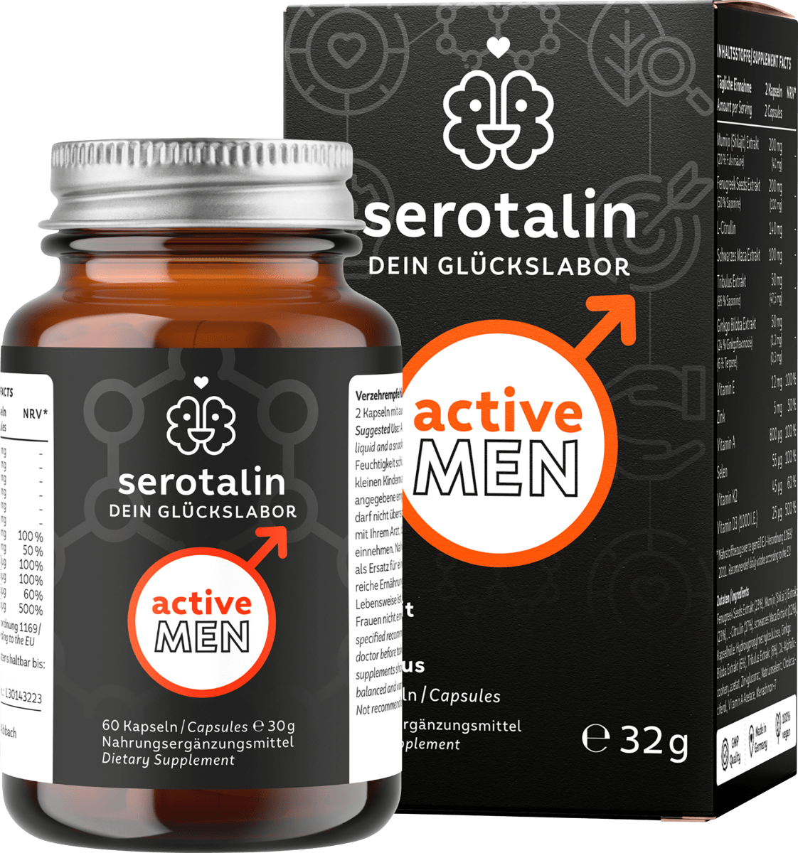 active MEN Kapseln 60 St, 32 g
