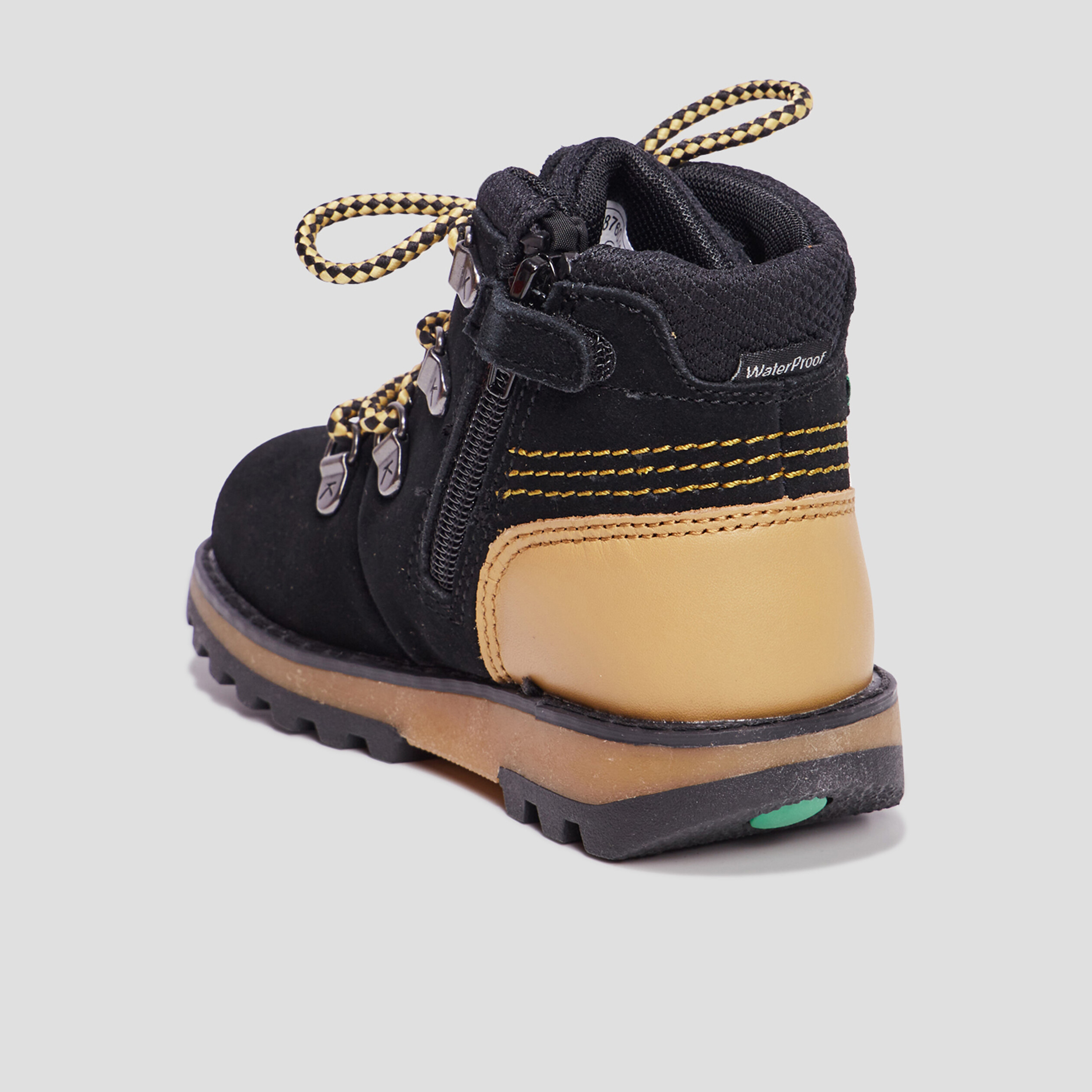 Bottines en cuir Kickers Kicknature noir garçon | La Halle