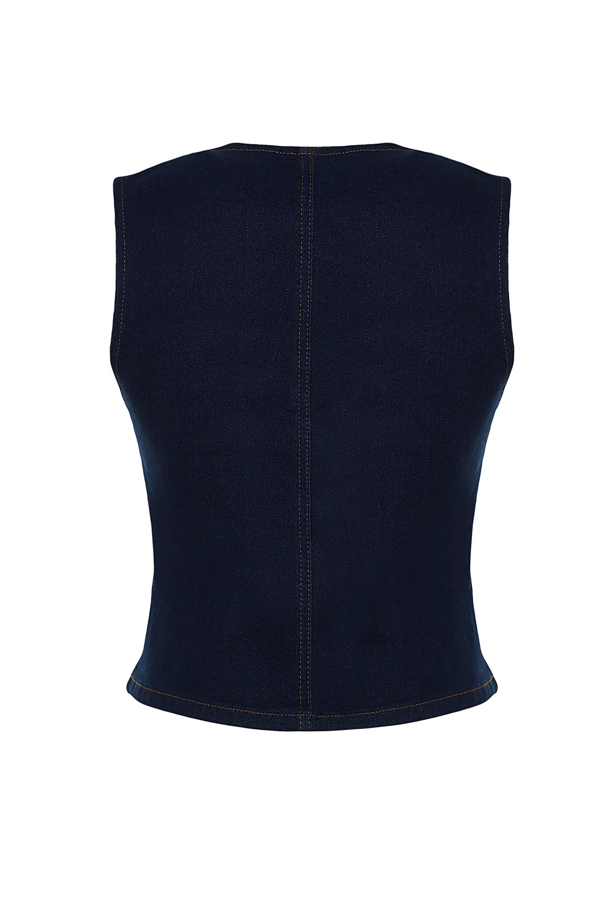 Trendyol Collection  Dunkelblaue Jeansweste TWOAW24YE00072