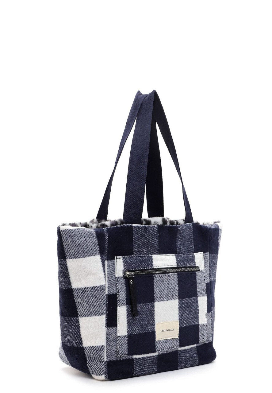 EMILY & NOAH Handtaschen blau Ingeborg