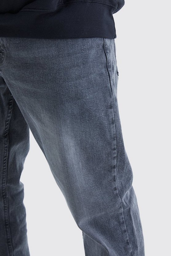 Stretch Jeans mit geradem Bein