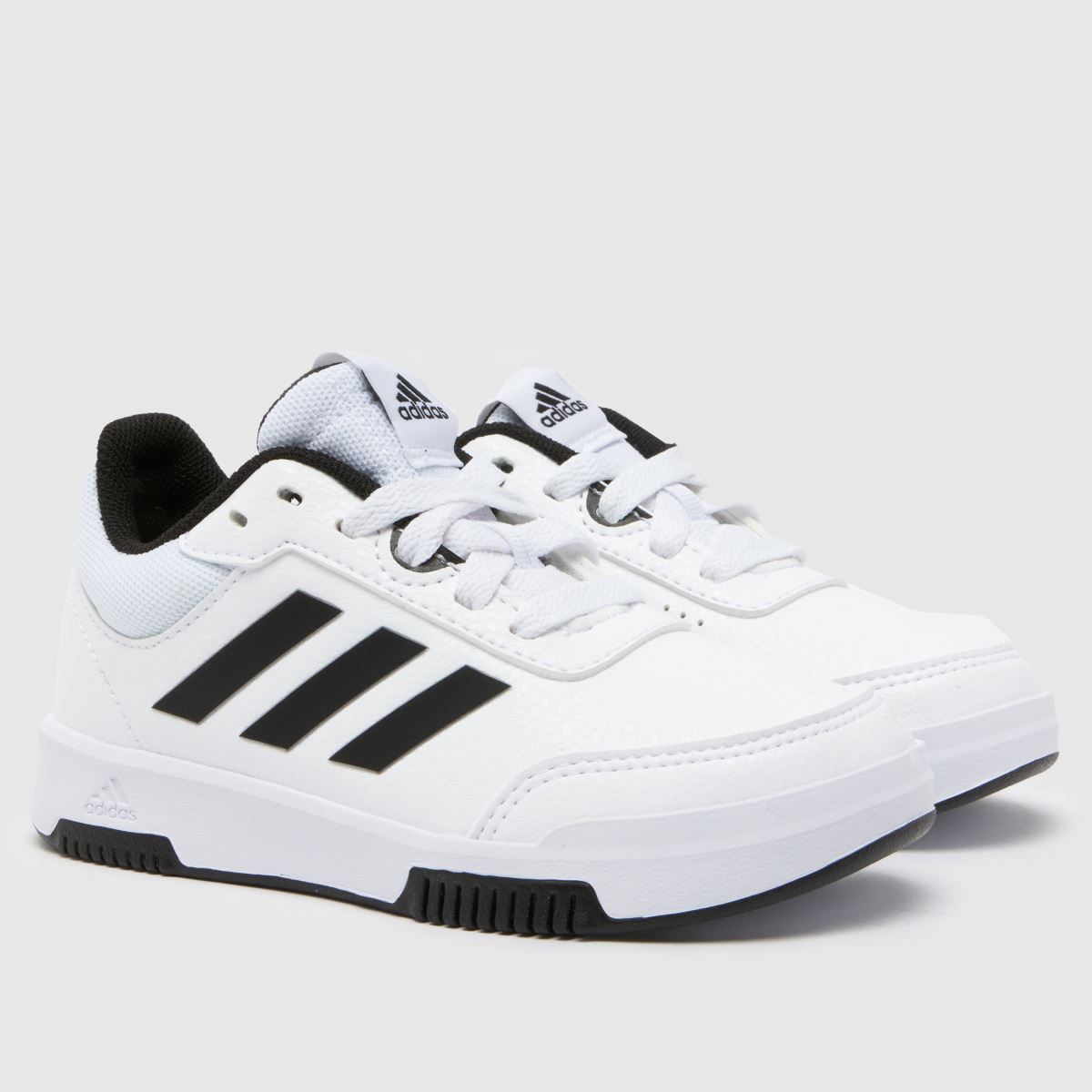 adidas vita och svarta Tensaur Sport 2.0 Junior-träningsskor