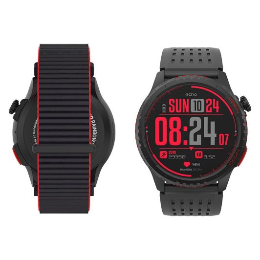 Echo Rainbow GPS Pro Smartwatch Zwart