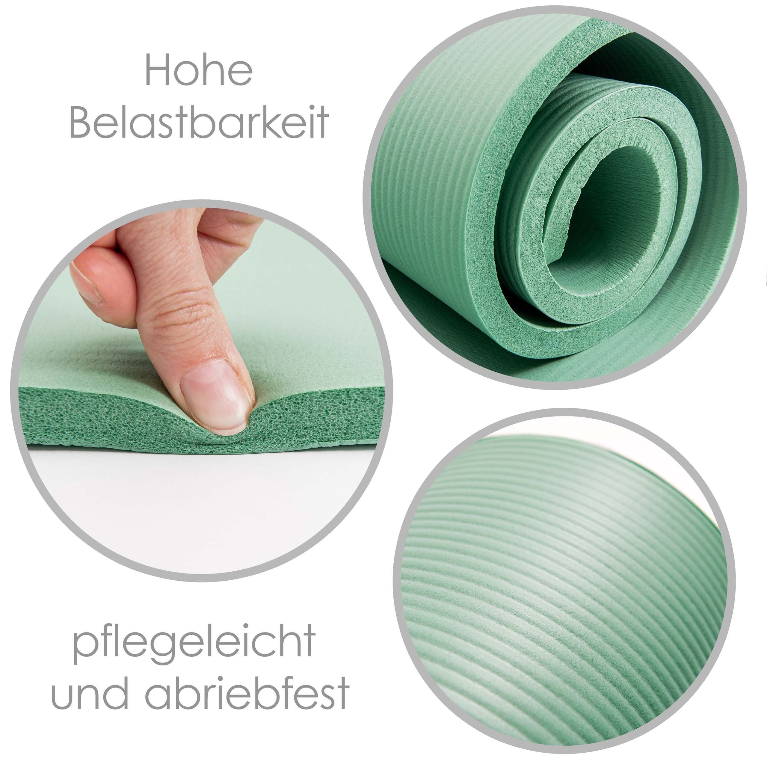 #DoYourSports Yogamatte (1-St), rutschfeste dicke Gymnastikmatte Fitnessmatte Sport Trainings Matte