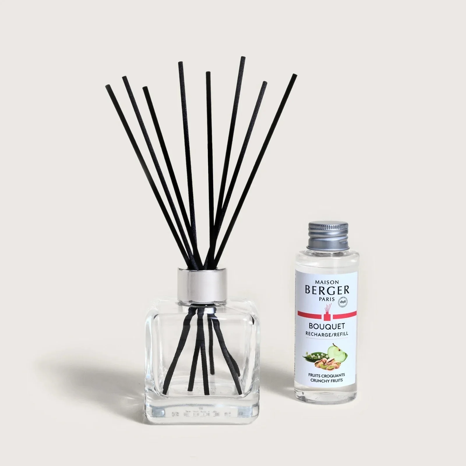 Bouquet Parfumé Bouquet Cube – Fruchtkrokanten – Parfüm-Diffusor, Diffusor-Parfüm
