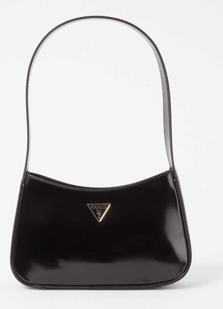 Borsa a tracolla GUESS Arnela con finitura verniciata e logo