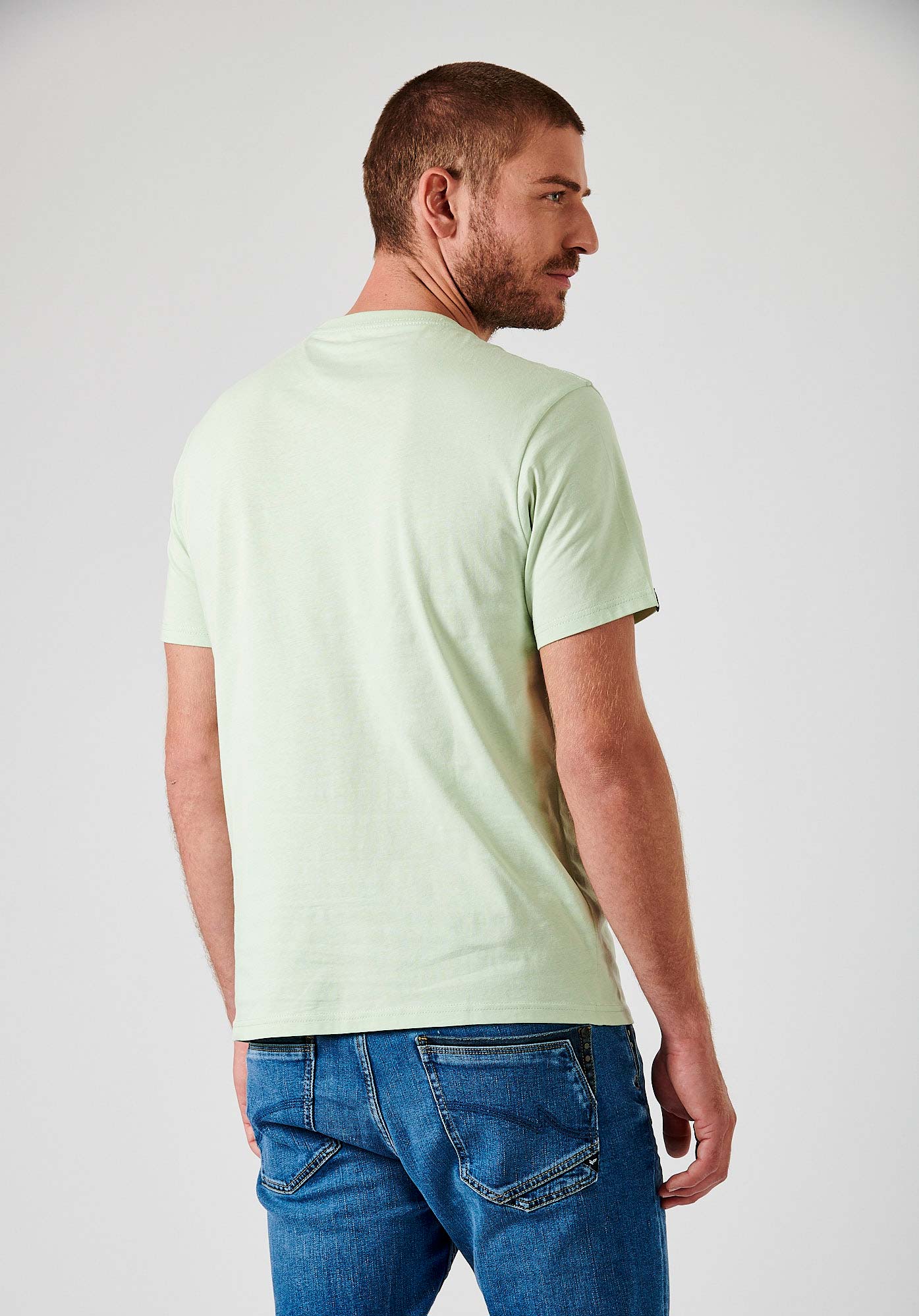 LERES  T-shirt vert Homme en 100% coton bio