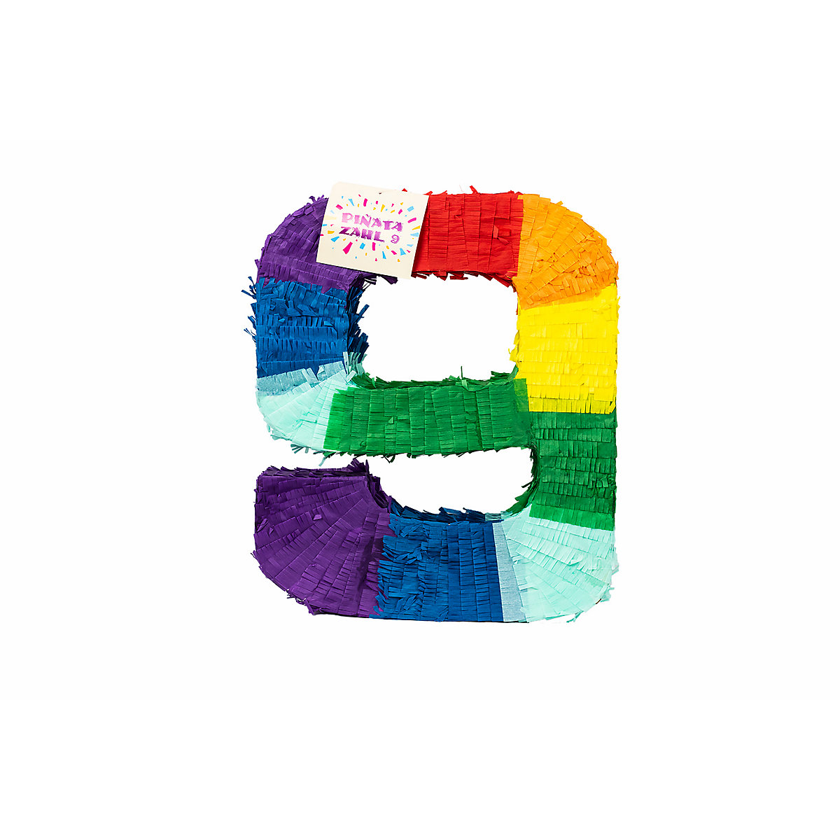 Pinata Zahl 9