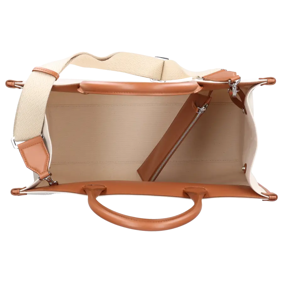 Lanvin - Shopper IN&OUT Canvas - beige