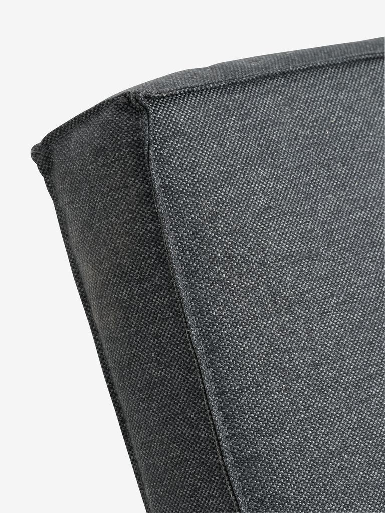 VONGE Liegestuhl VONGE S75xD210 schnelltrocknend schwarz
