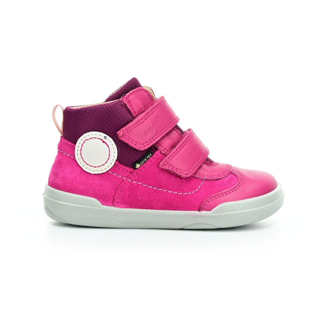 Superfit Superfree Nappa Pink/Rot Barfußstiefeletten